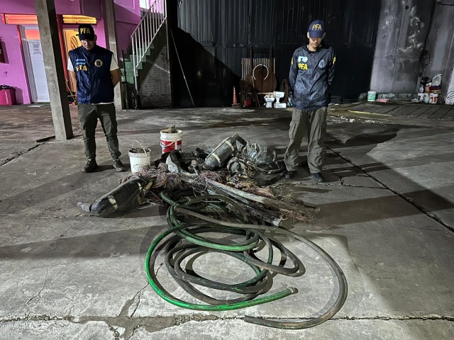 Cay� una banda que cometi� millonarios robos de cables